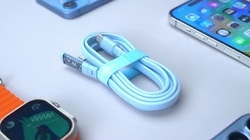 Mcdodo CA-344 Dichromatic Series 36W Type-C to Lightning 90 Degree Data Cable with LED