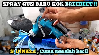 BARUU !! TAPI KOK BEREBETT !  TENANG, BEGINI CARA MENGATASI Spraygun Auarita Nova Light yang berebet