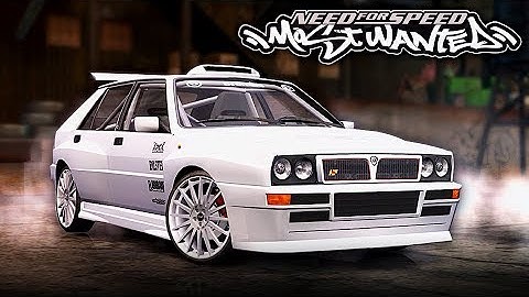 NFS Most Wanted | Lancia Delta HF Integrale Evo 2 Mod Gameplay [1440p60]