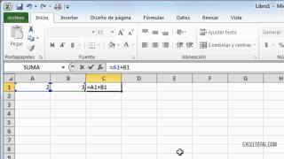 ¿Cuál es la función de la barra de formulas en Excel?