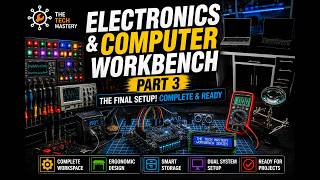 Electronics Workbench Tour Part 3 | Final Workspace Reveal | The Tech Mastery