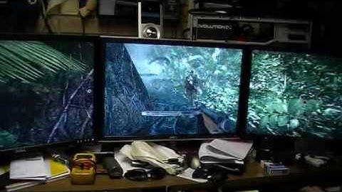 Bad Company 2 Eyefinity 6048x1200 HD5870 crossfire, 10min play