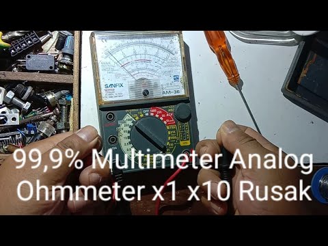 Video: Apa salah satu gerakan meter analog yang paling umum?