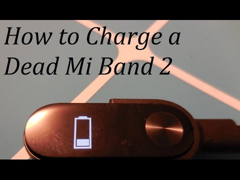 How to charge a dead Xiaomi Mi Band 2 - part 1