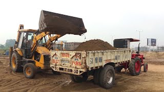 Super Amazing Work With JCB Machine By Experienced Operator | JCB Working Video