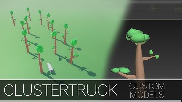 Clustertruck - Tree Modeling Timelapse 4K