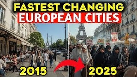10 Fastest CHANGING European Cities in 2025