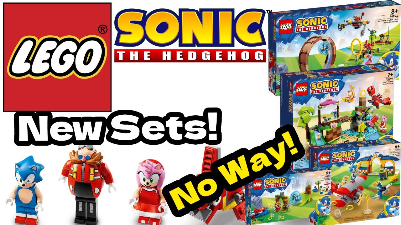 Sonic the Hedgehog is getting an official Lego set