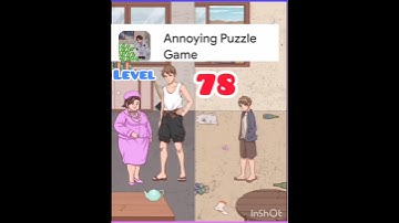 Annoying puzzle game level 78 Raise a child to adulthood #gameplay #walkthrough #short