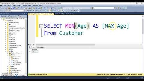 Find Max & Min Value in SQL Server Database Part 41