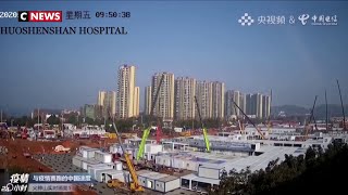 Wuhan : les hôpitaux d'urgence bientôt prêts