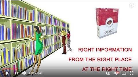 What is LIBRARIAN? - Library Management Software