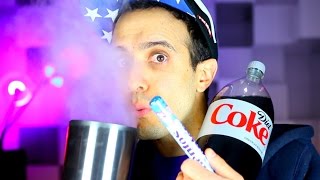 SHOCKING Mentos Soda and Liquid Nitrogen Experiment! MUST WATCH