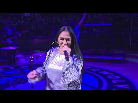 SHEILA E. PERFORMING AT TIMBERWOLVES HALFTIME SHOW HONORING PRINCE ON FEBRUARY 13