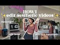 How i edit my youtubes aesthetic  equipment final cut pro tutorial editing tips  tricks