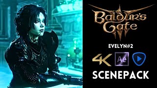 Evelyn [Baldur's Gate 3] || 1:1 || 4K Enhanced Scenepack #2