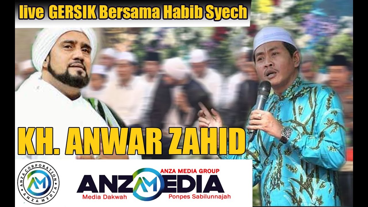 KH ANWAR ZAHID TERBARU " LIVE BARENG HABIB SYECH DI MASJID AN NUR