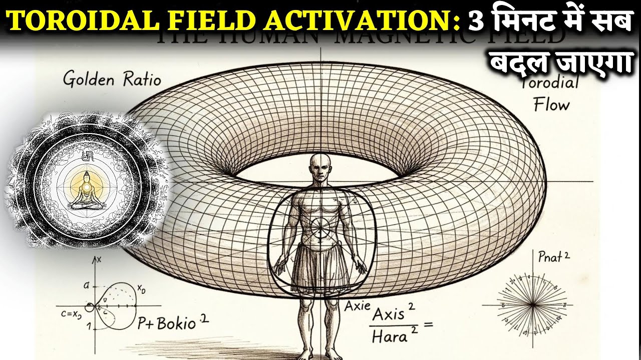 3 मिनट इसे 'घुमा' लो, कायनात झुक जाएगी | The Secret of Toroidal Field & Shiva’s Damru