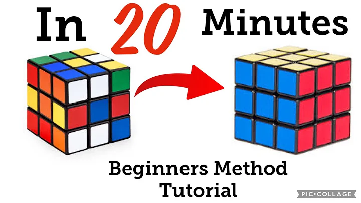 How to solve the Rubik’s Cube in 20 Minutes | Beginners Method Tutorial