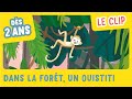 Dans la fort un ouistiti le clip  mon imagier des comptines de la maternelle  gallimard jeunesse