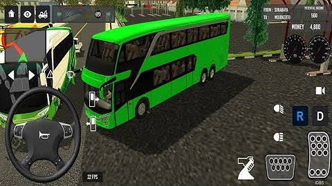 🚌 IDBS Simulator Bus Sumatera | Real Indonesian Bus Driving Experience 🌴|Episode 157