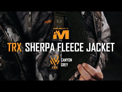 Muddy TRX Sherpa Fleece Jacket - Veil Canyon Grey