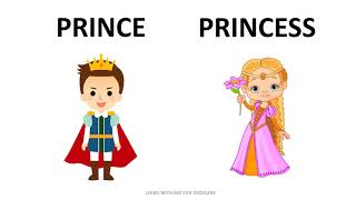 Gender For Kids | Learn Genders in English with pictures | Learn Gender Nouns for Kids