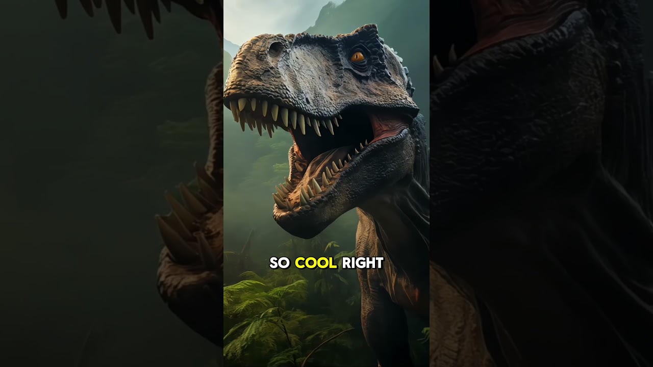 The Dinosaur's Big and Sharp Teeth!🦕 