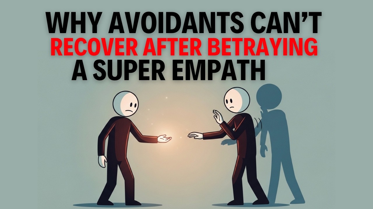 WHY THE AVOIDANT COLLAPSES AFTER BETRAYING A SUPER EMPATH  || AVOIDANTS ADVICE