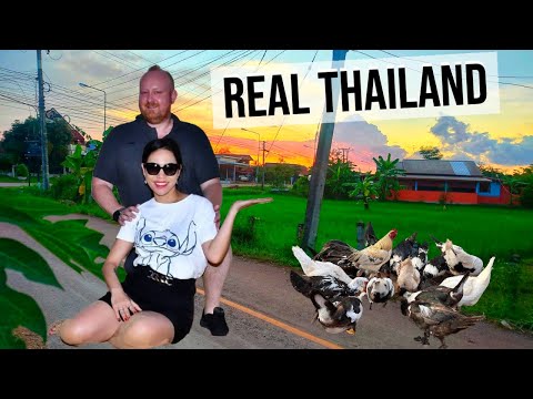 Showing my Husband Villlage Life in Sakon Nakhon, Isaan Province, Thailand 🇹🇭