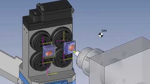 TopSolid driving a KME 400mm tombstone
