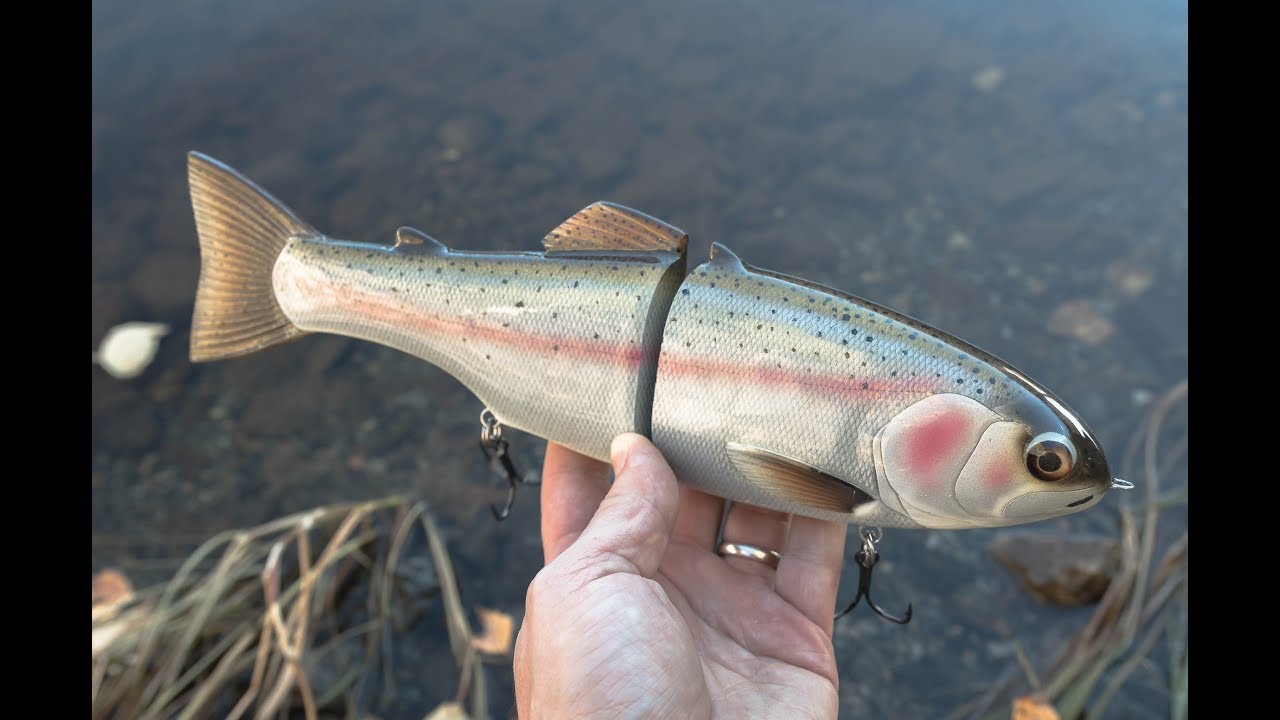 Lure making  The Leviathan trout swimbait and the tale of 10.000