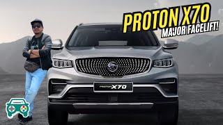 PROTON X70 MAJOR FACELIFT AKAN TIBA! INTERIOR LEBIH GEMPAK!