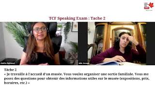 TCF Speaking Tache 2 | Sujet- Organiser une sortie familiale | Learn French Online