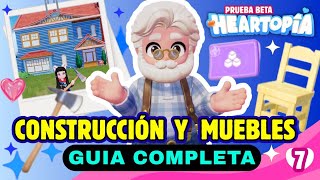 CONSTRUYE COMO PRO 😱 Guia COMPLETA de construcción y muebles en HEARTOPIA🩵⭐ paso a paso screenshot 2