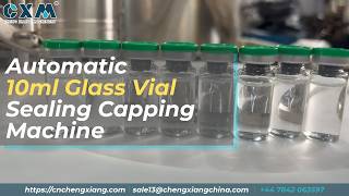 How to Seal 10ml Glass Vials Faster Automatic Capping Machine
