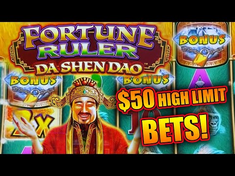 HOW TO BUY A BONUS & WIN! ★ $50 BETS ON FORTUNE RULER & RAGING RAMPAGE ➜ BONUS & LIVE SLOT PLAY