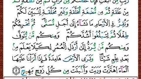 ختمة مصحف التجويد برواية قالون الصفحة رقم 332
