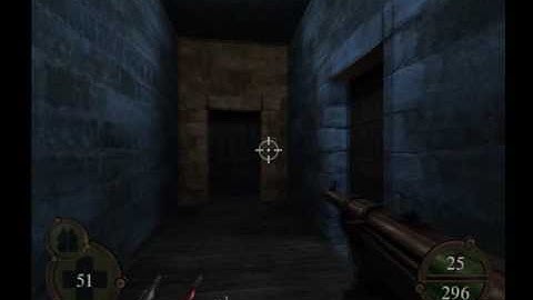 Return to castle wolfenstein - operation resurrection level 10 Castle keep part 1 Pcsx2 0.9.6