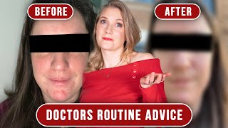 Building a skincare routine for rosacea skin with Before and After | Doctor Annes Advice