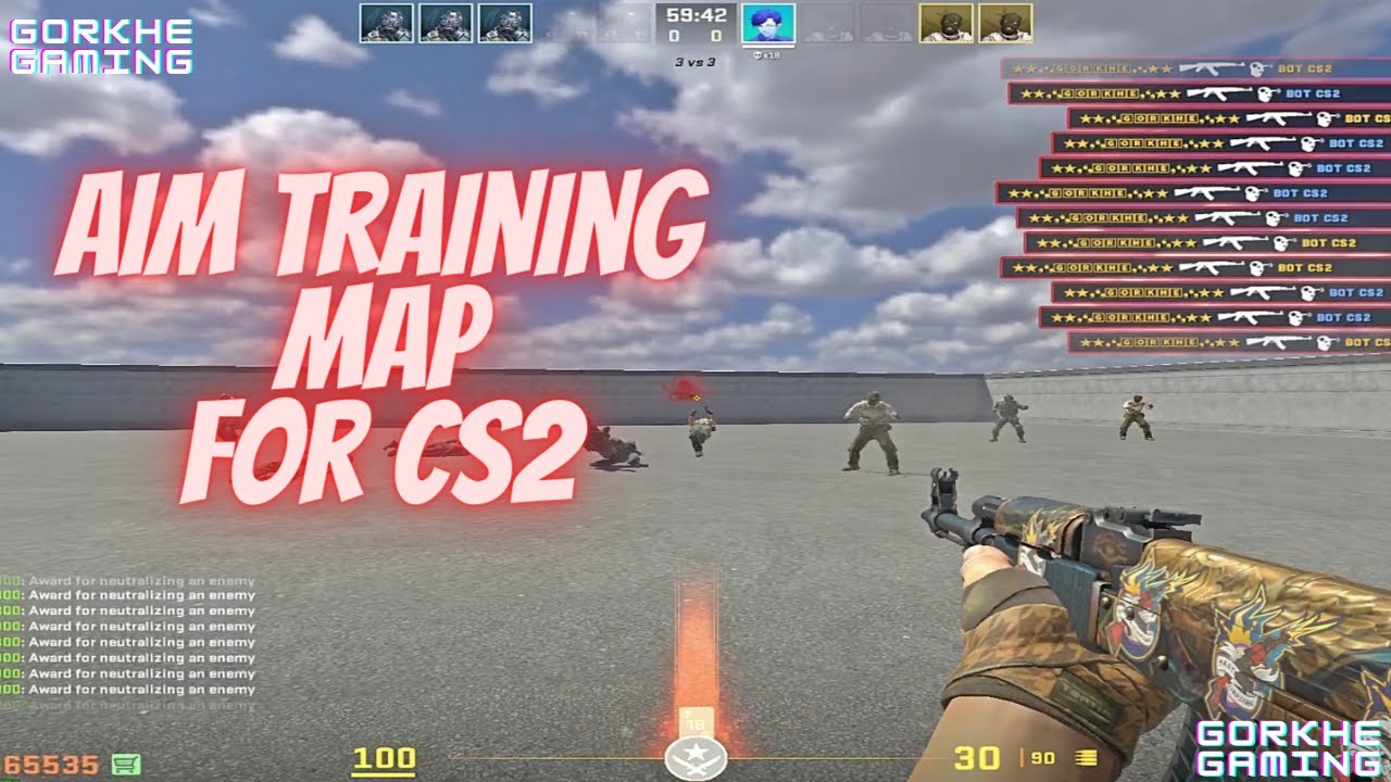 The BEST Aim TRAINING Map in CS2 (cs2_aim) 