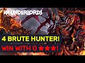 WIN WITH 0 ★★★! NEW Brute Hunters Build! | Dota Underlords