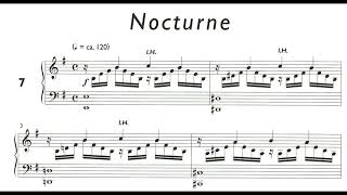 Nocturne (7) Em - Daniel Hellbach + Sheet