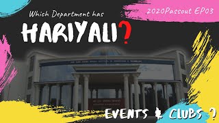 Which Department Has Hariyali? Events And Clubs? Sggs Pout Ep03