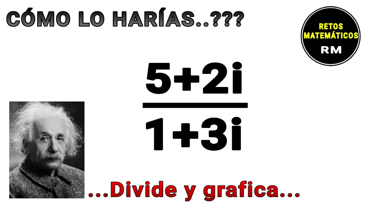 Como graficar un numero complejo. Division de complejos