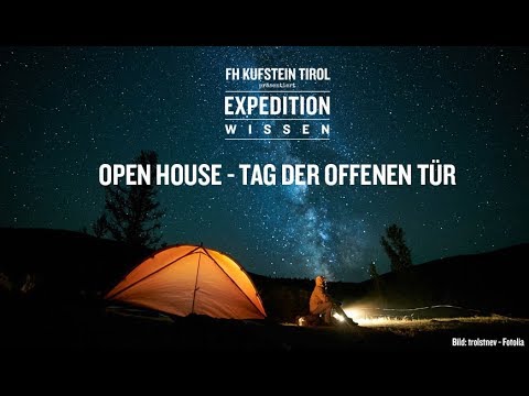 Open House an der FH Kufstein Tirol