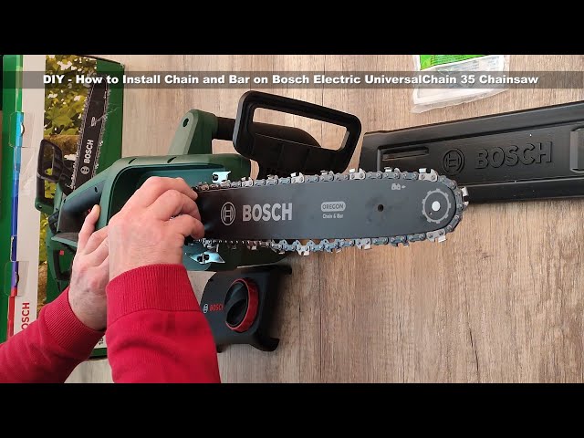 guide-chaine chaine tronçonneuse AKE35 AKE35-19S AKE35-18S Bosch