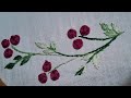 Hand embroidery rose design  beginners pattern for practice  designs by anjum