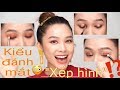 Makeup tutorial for beginners  eyes makeup  cch nh mt siu d cho bn mi bt u