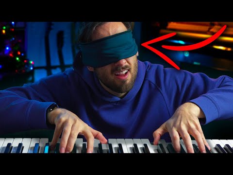 Video: Kun je geblinddoekt piano spelen?